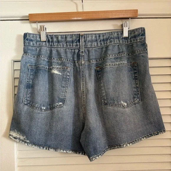 RAG & BONE Miramar Brooke 100% Cotton Terry Walking Shorts Large - Picture 9 of 14